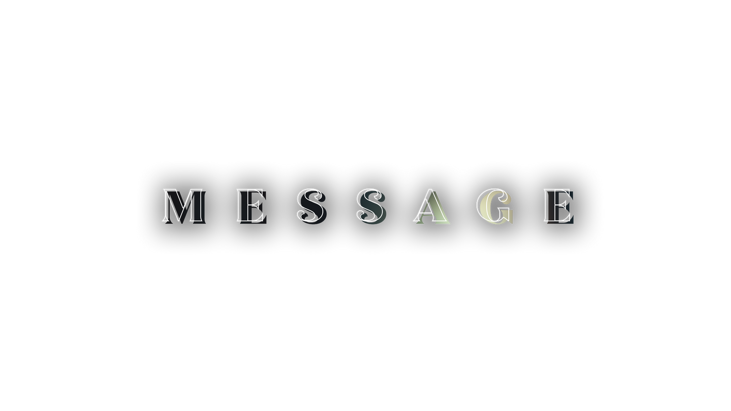 Cathedral Glass Message