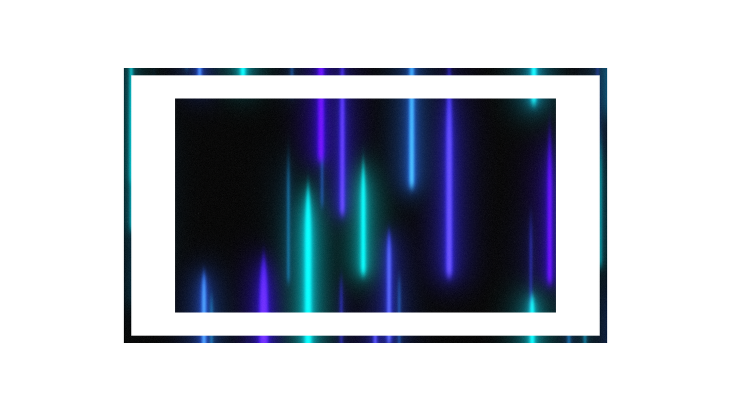 Neon Rain Rectangle 02