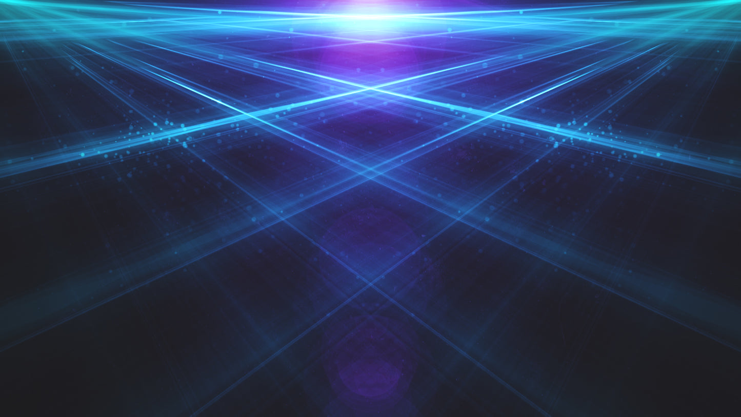 Space Rays Blue