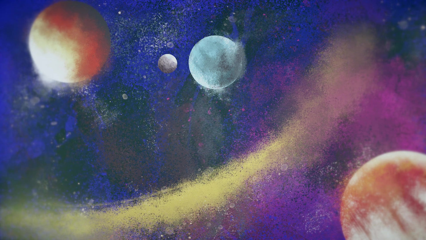 Painted Cosmos 09