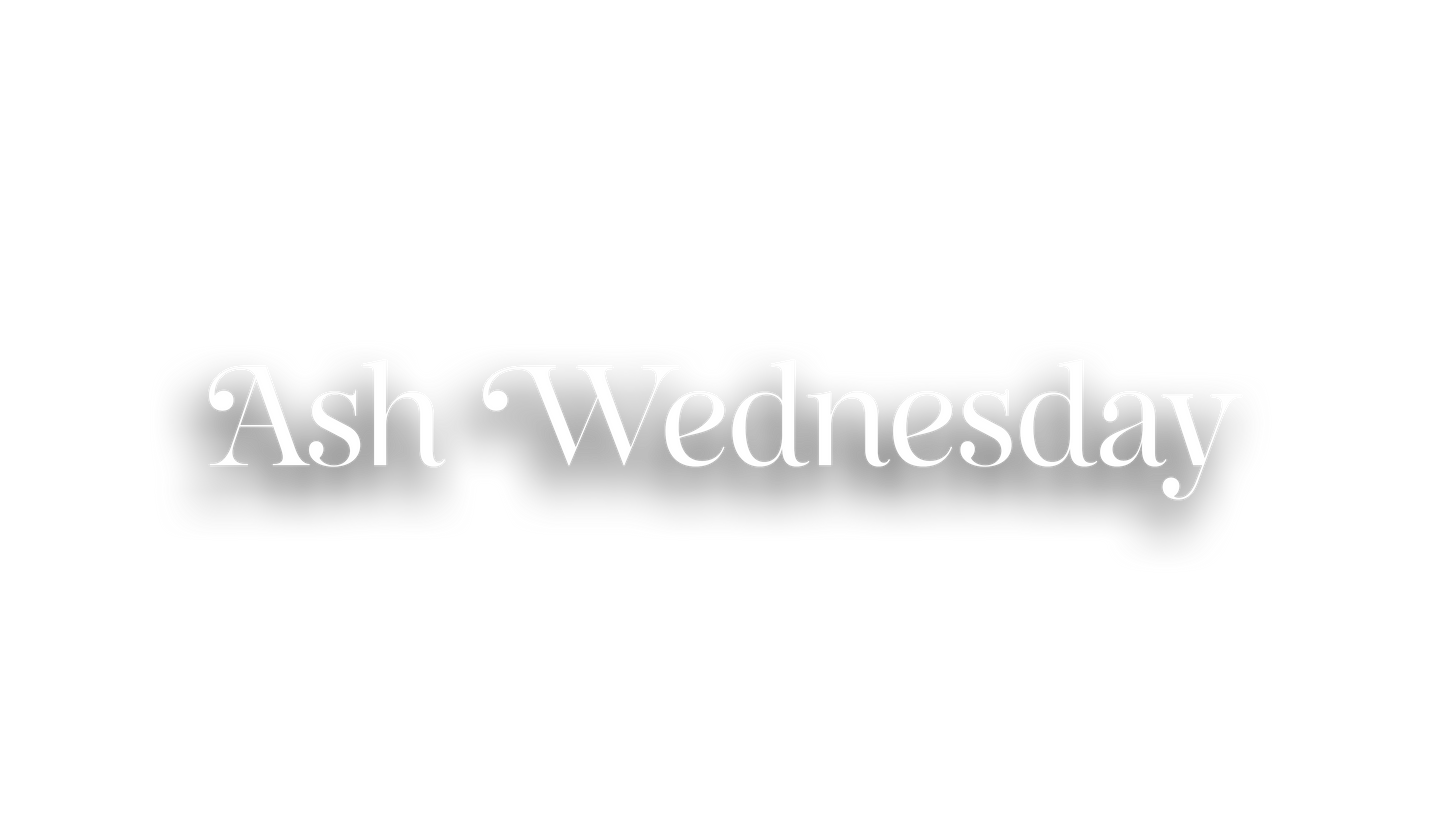 Lent Explosion Ash Wednesday