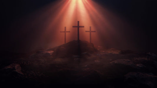 Holy Week 06 Crosses Rays