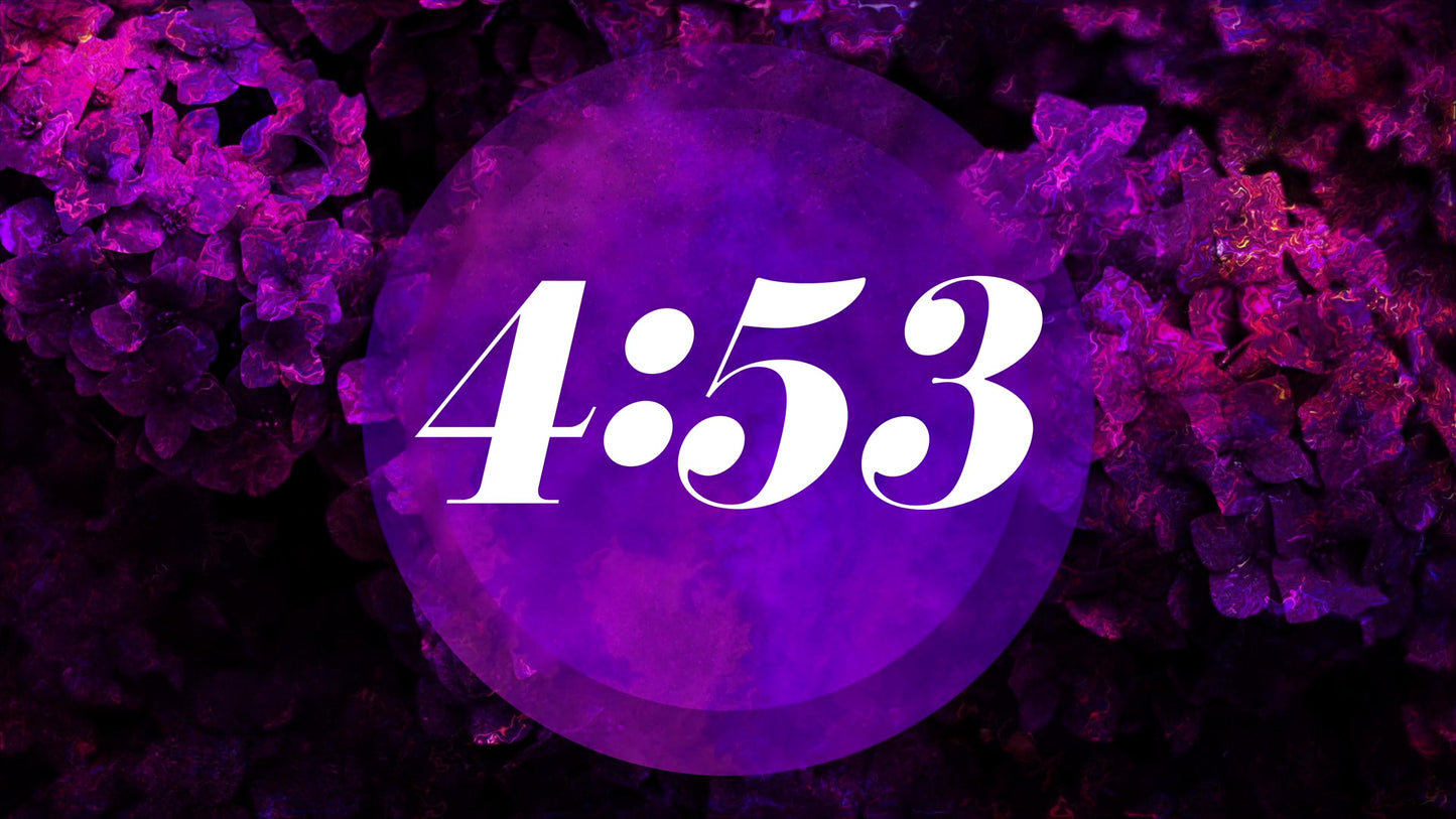 Floral Paint Countdown