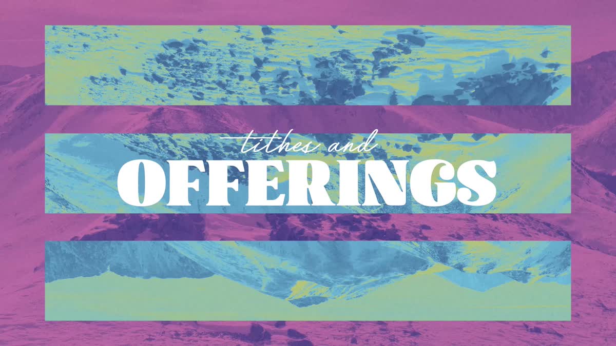 Mountain Remix Tithes And Offerings