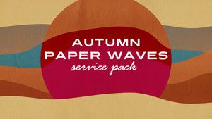 Autumn Paper Waves