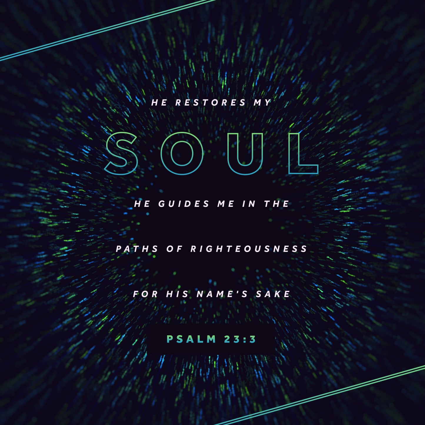 Psalm 23:3