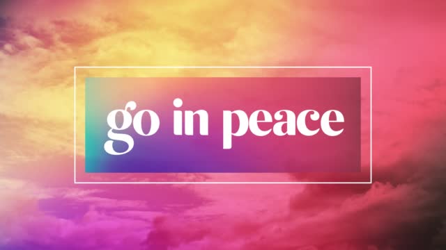 Cloudlapse Go In Peace
