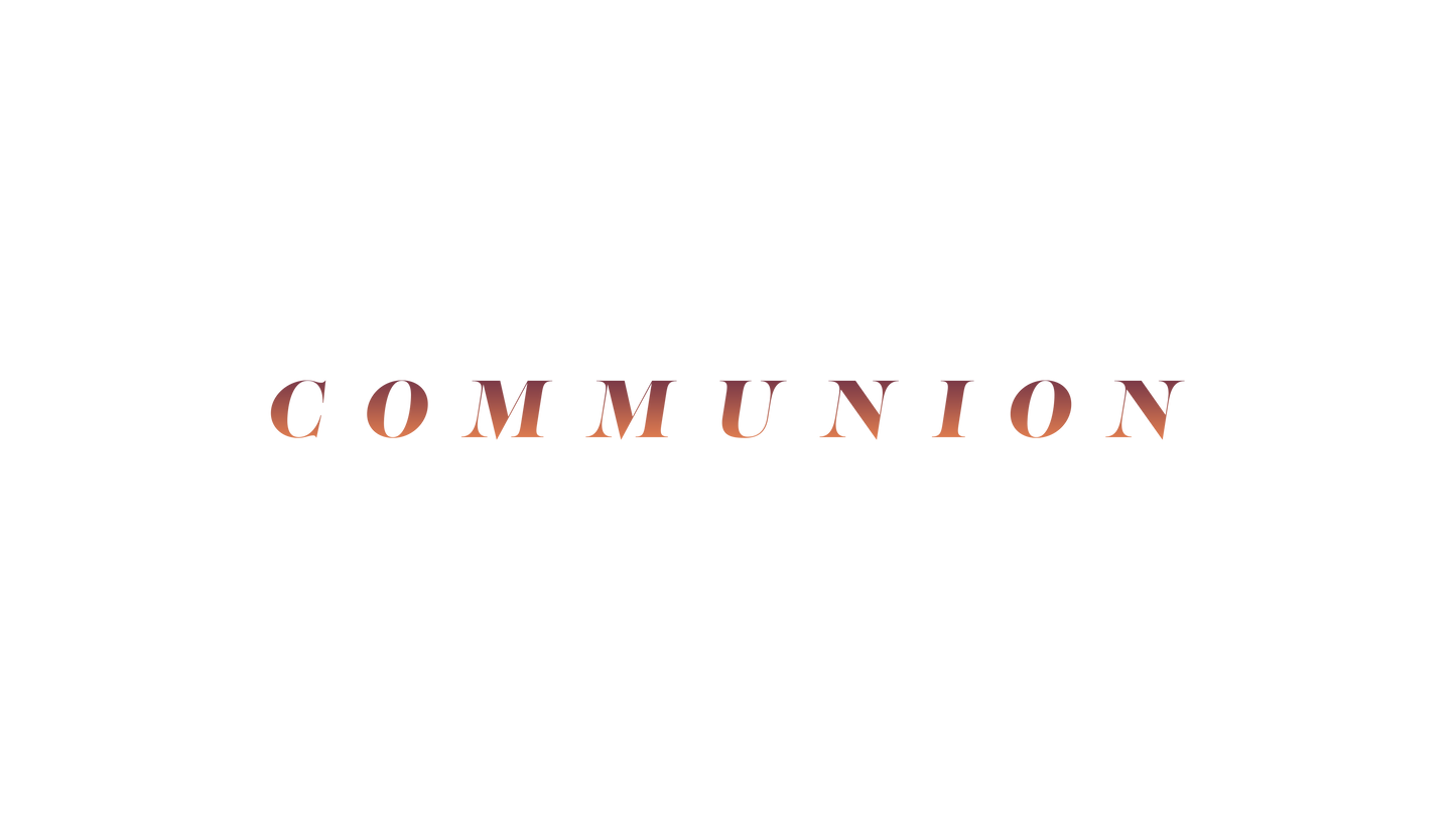 Beautiful Day Communion