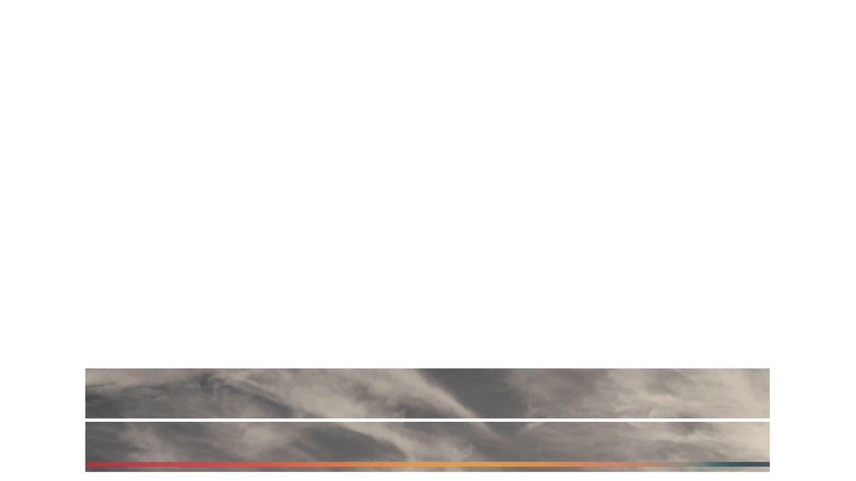 Dream Clouds Lower Third Blank 02 Transparency