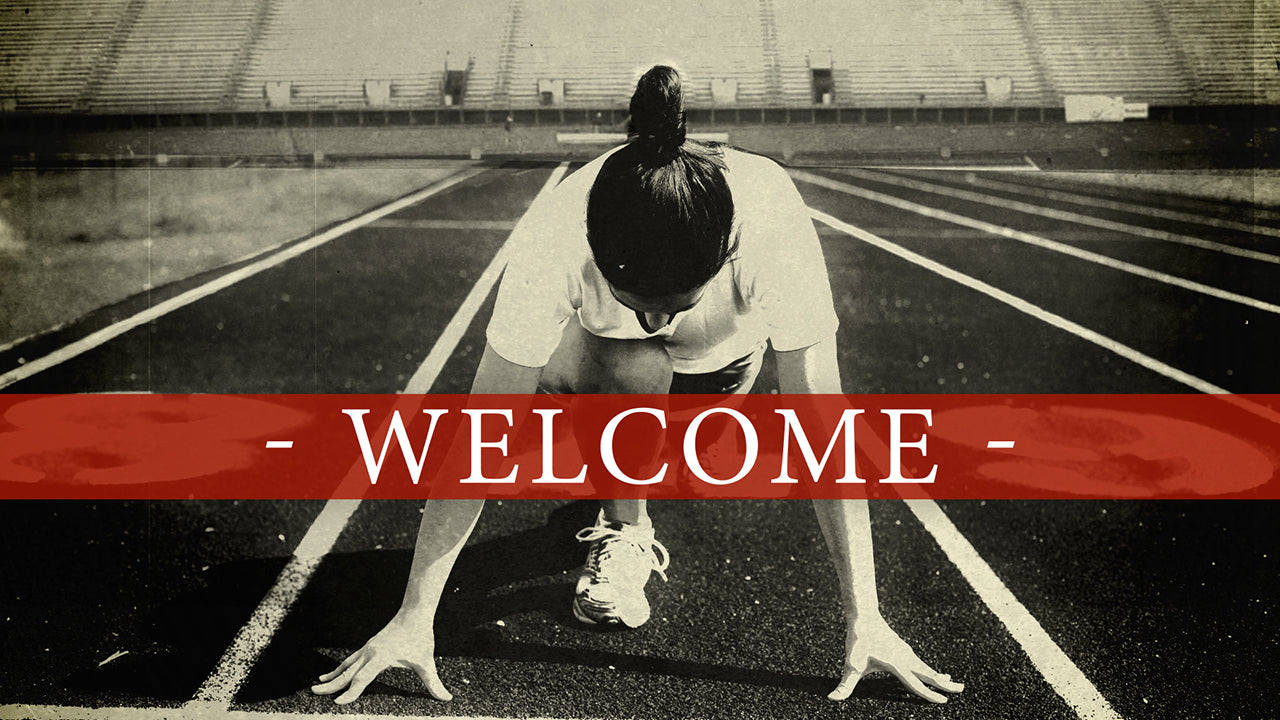 Run Finish Welcome