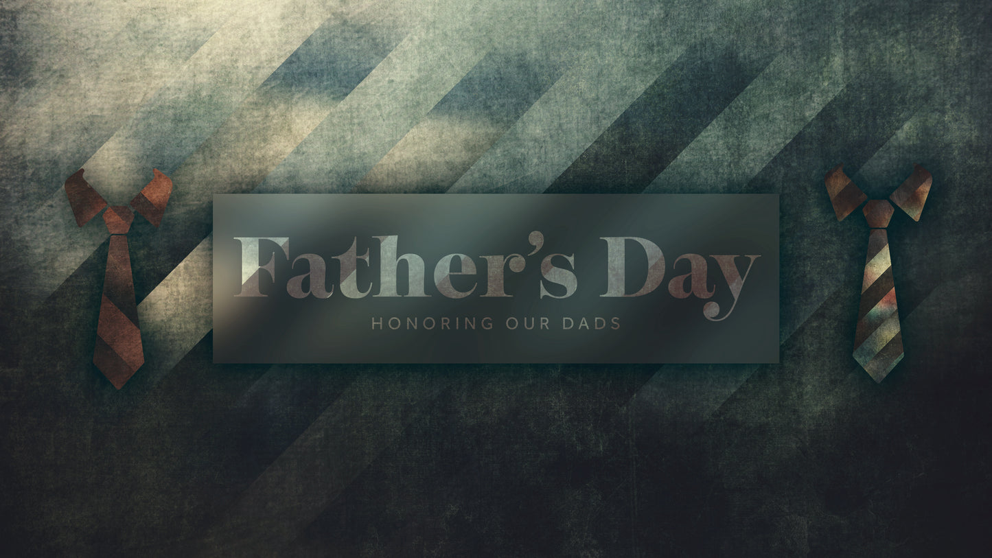 Fathers Day Stripe Ties Sermon