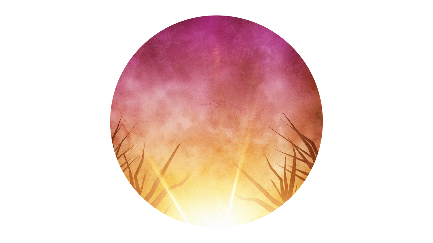Bright Palm Sunday Overlay Circle 01
