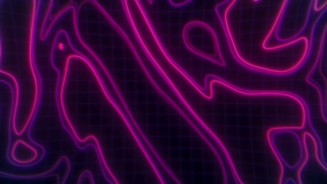Neon Topo 3 Motion