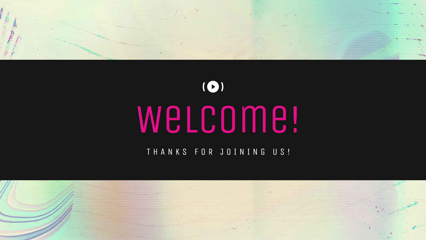 Jesus Is King Welcome Stream