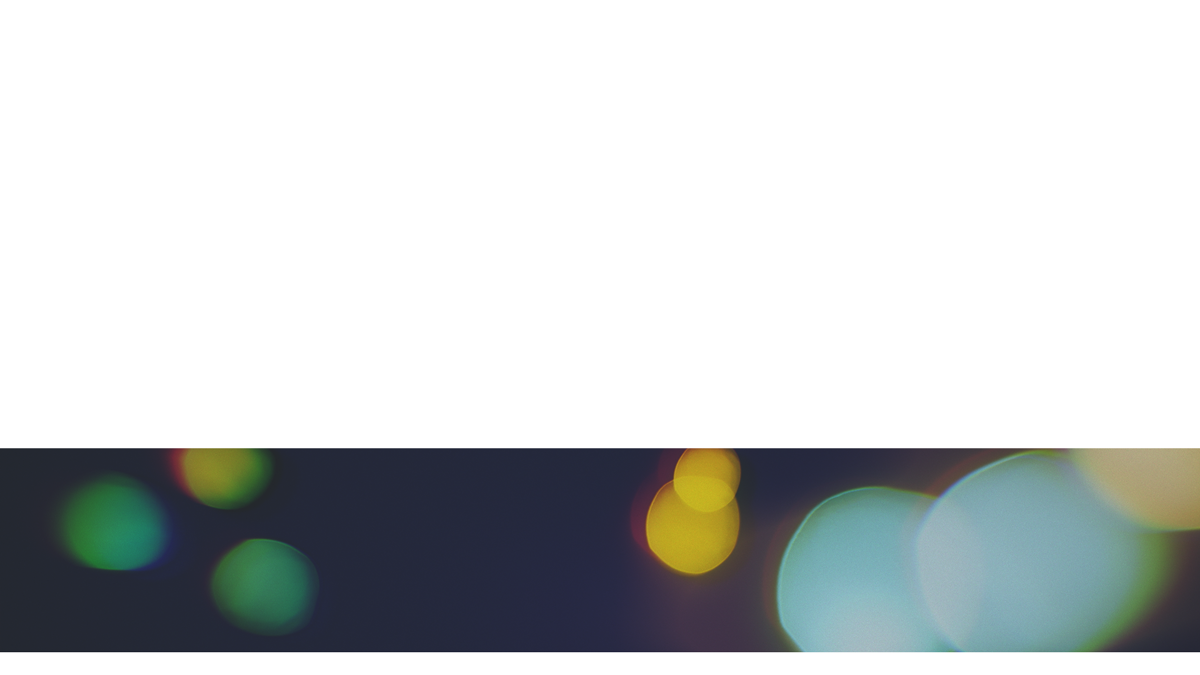 Blissful Bokeh Lower Third 2