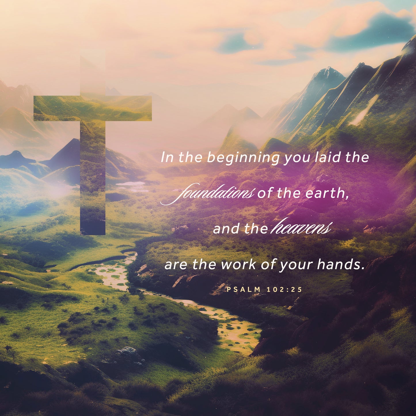 Psalm 102:25