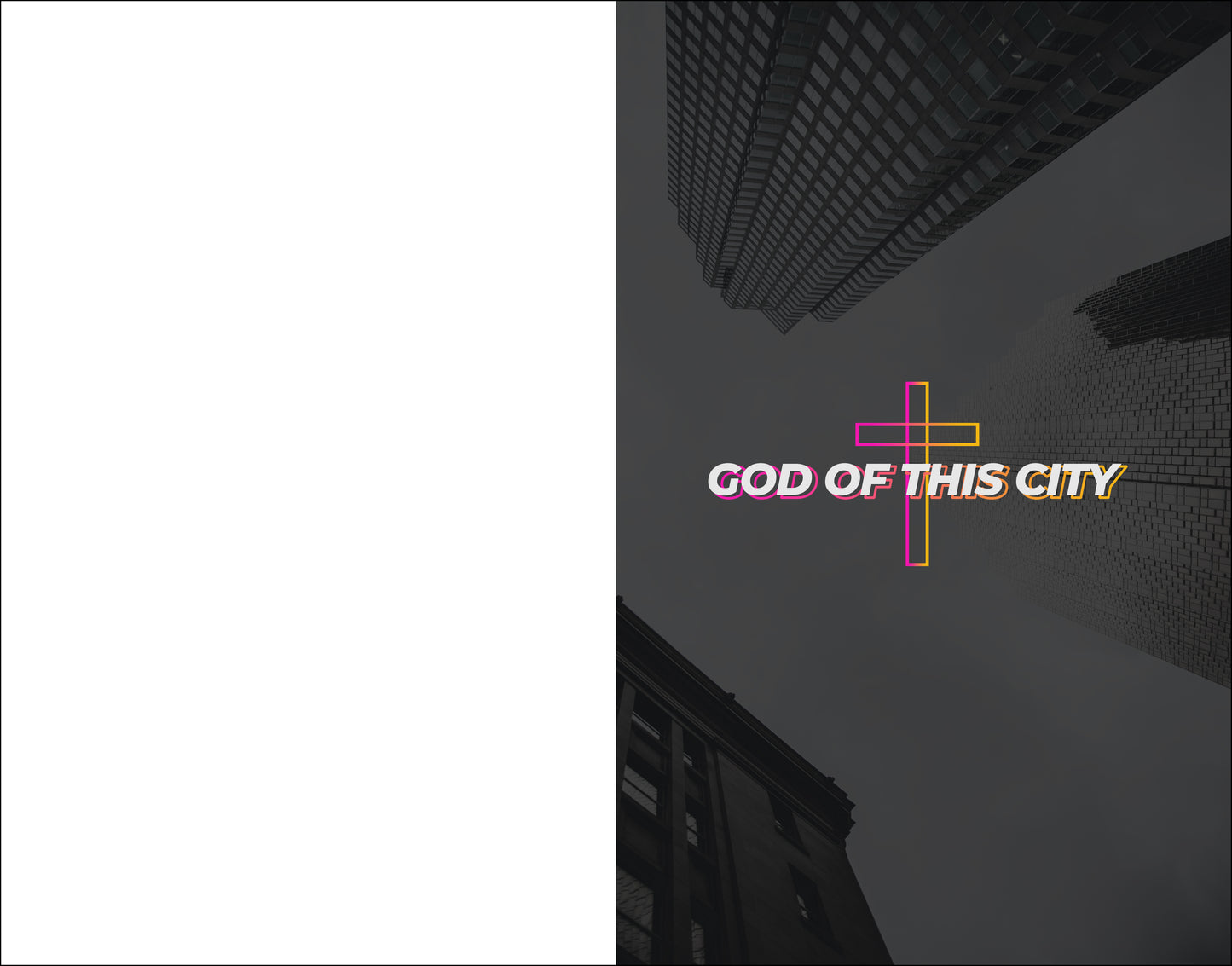 God of this City Bulletin