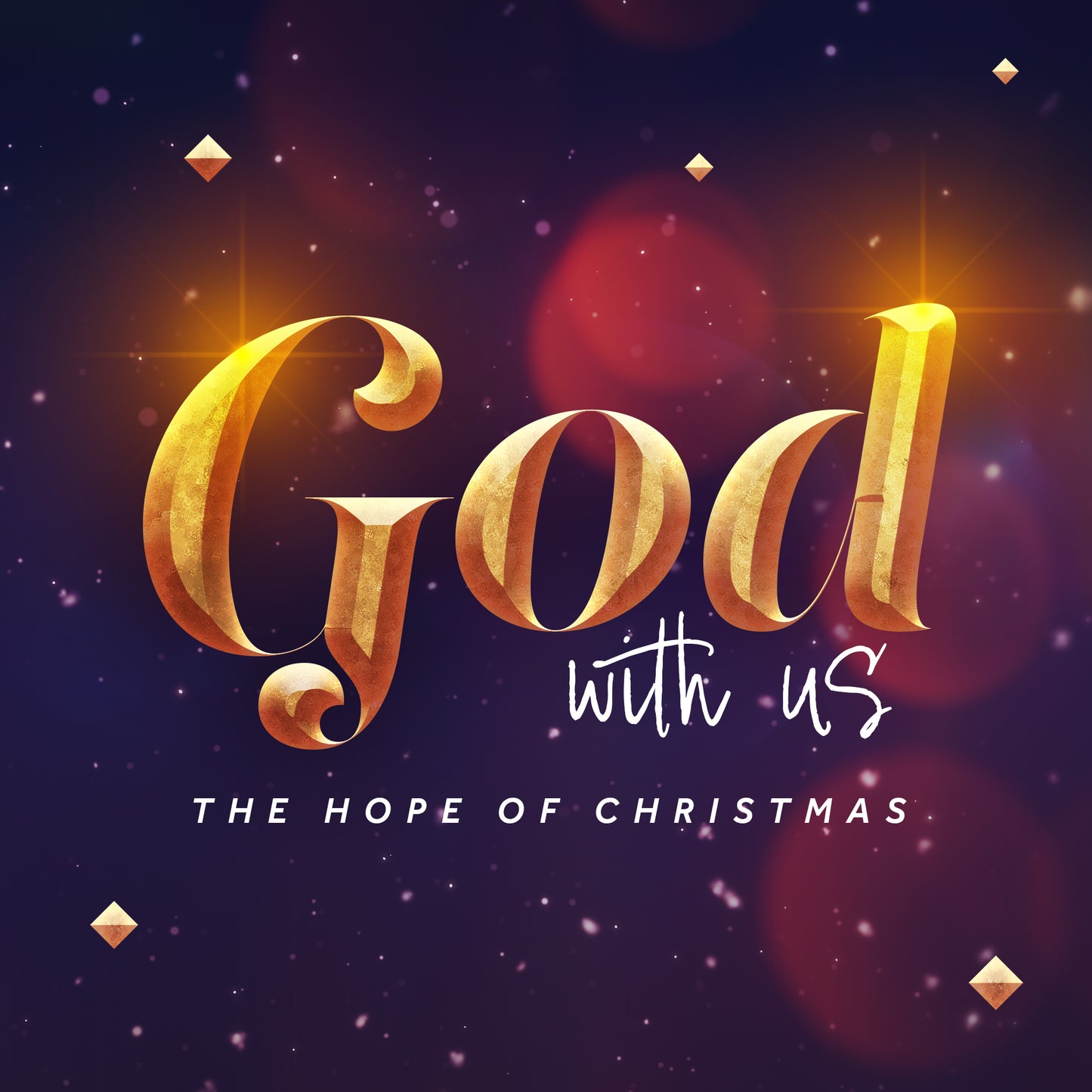 Christmas Flourish God With Us