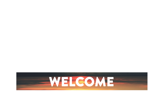 Sunrise Ocean Remix Lower Third Right Blank Transparency