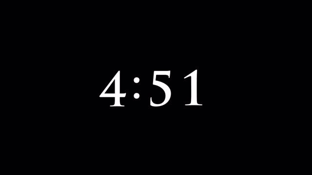 Trajan Countdown Alpha