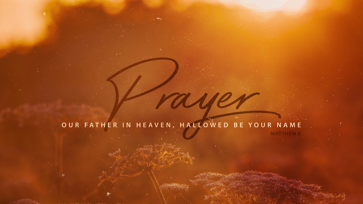 Autumn Blur Prayer