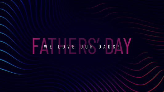 Retro Wave Fathers Day