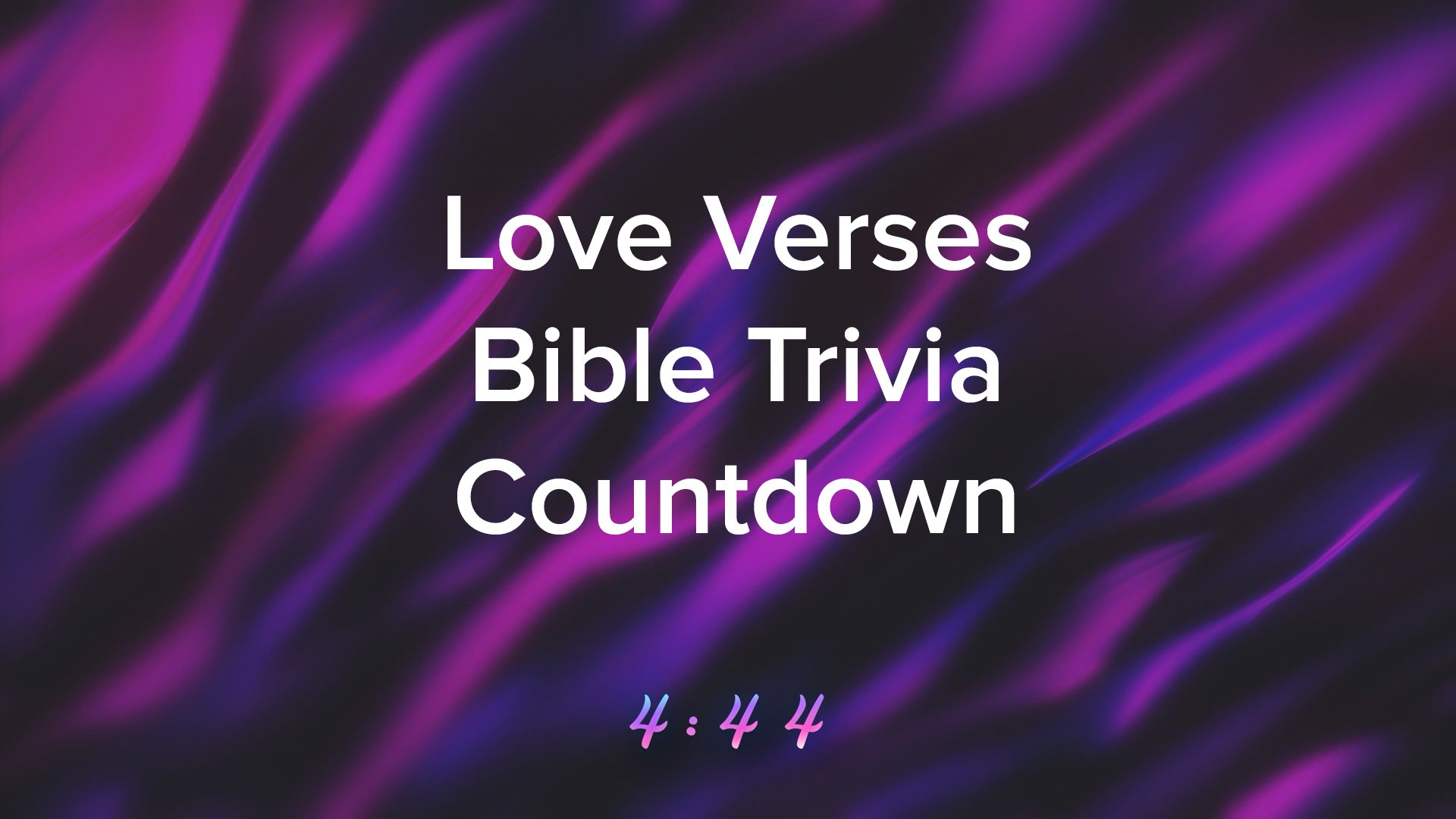Love Swirls Trivia Countdown Video | Shift Worship