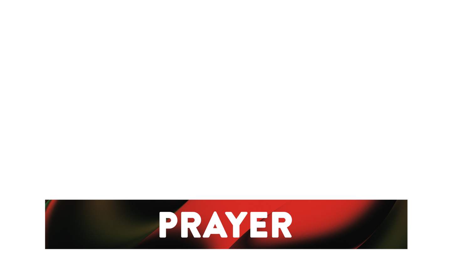 Radiant Flow Lower Third Prayer