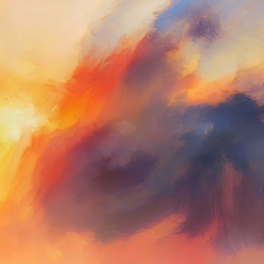 Painted Easter Giving Blank