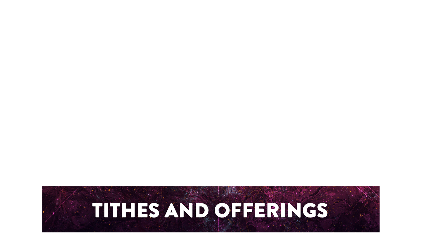 Vivid Easter Lower Third Tithes Offering