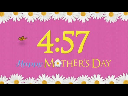 Mother's Day Flower Countdown