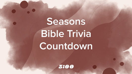 Watercolor Seasons Trivia Countdown