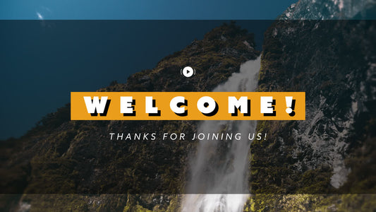 Waterfalls Welcome Stream
