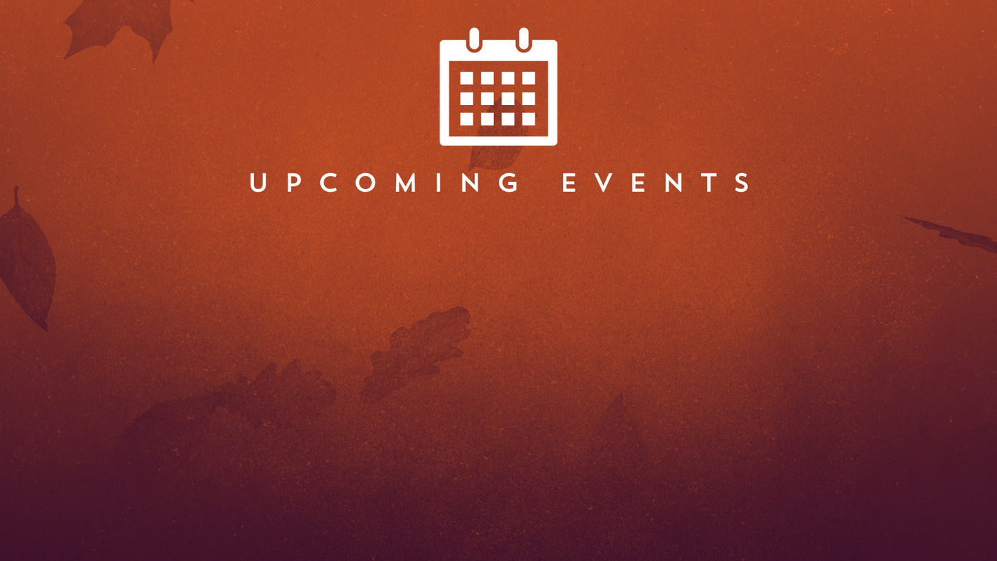Painted Autumn Events Still