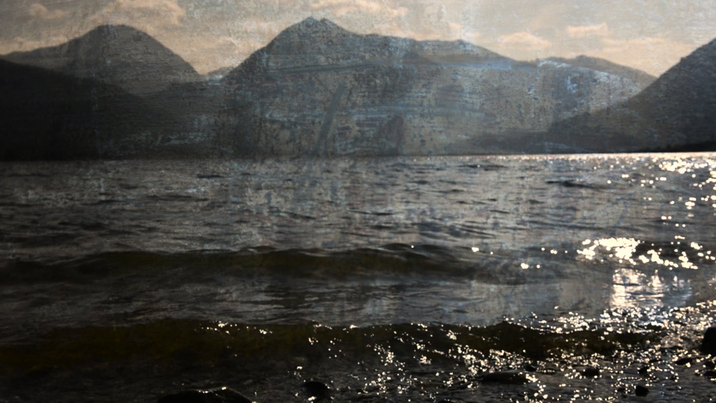 Mountain Textures Lake