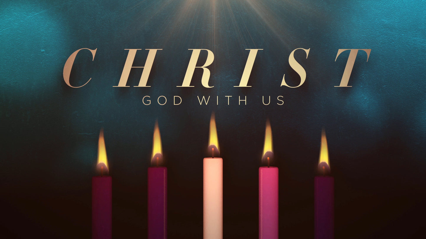 Advent Bokeh Christ Still
