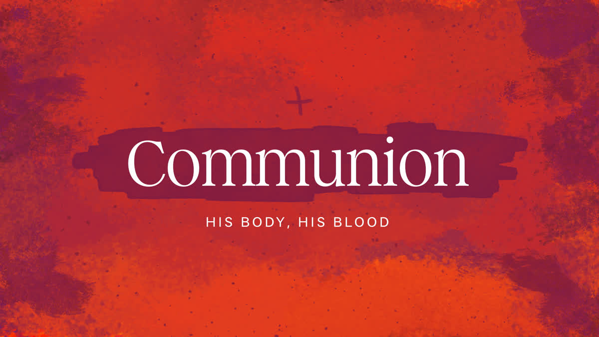 Lent Textures Communion