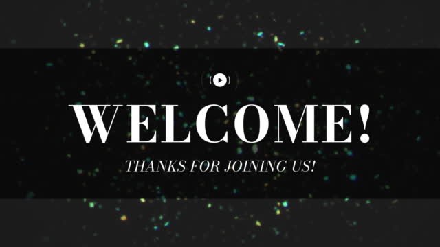 Glitterific New Year Welcome Stream