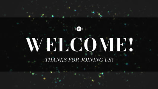 Glitterific New Year Welcome Stream