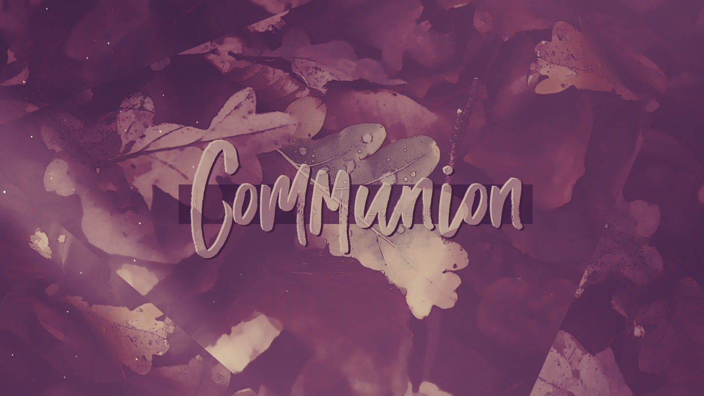 Peaceful Autumn Communion Still