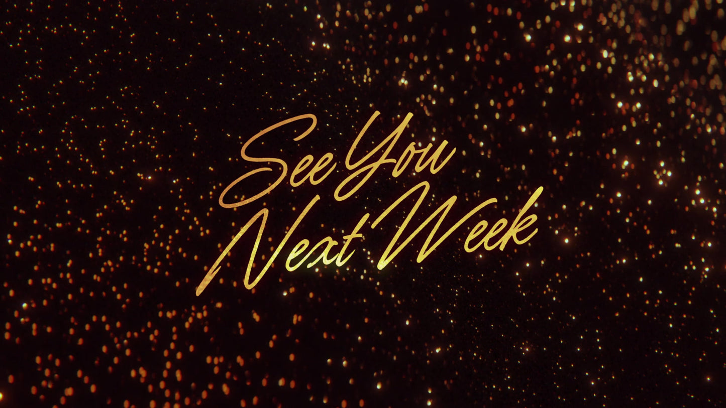 Glitter Echoes See You Next Week