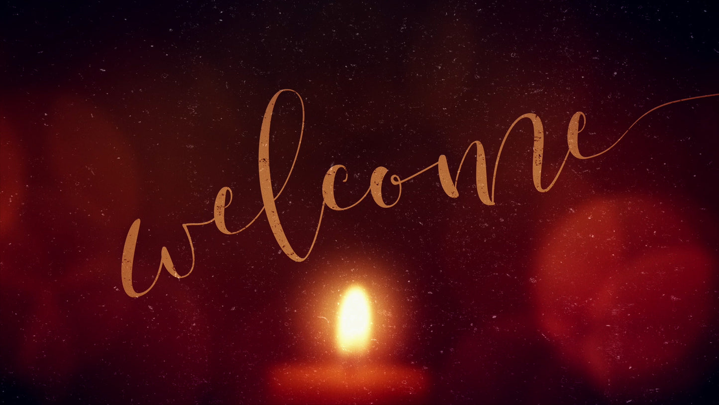 Warm Advent Glow Welcome Still