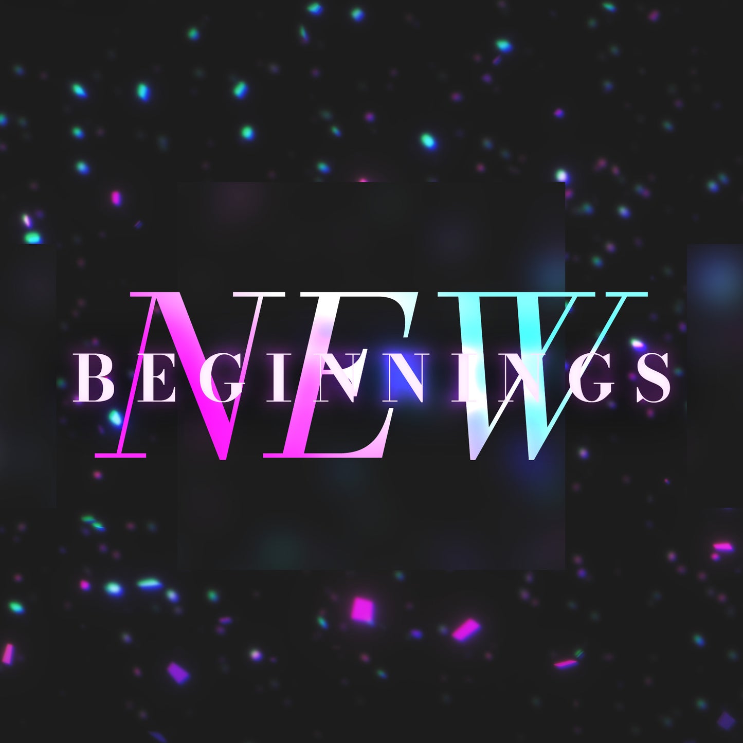 Glitterific New Year Title