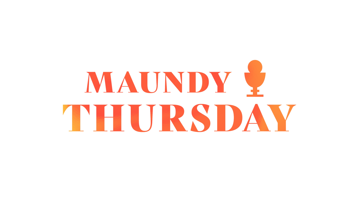 Easter Foil Maundy Thursday