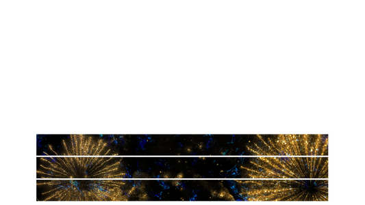 Sparkle Lower Third Blank 03 Transparency