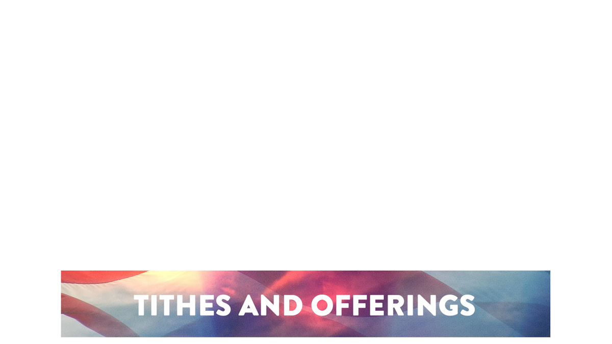 This Land Lower Third Tithes Offering