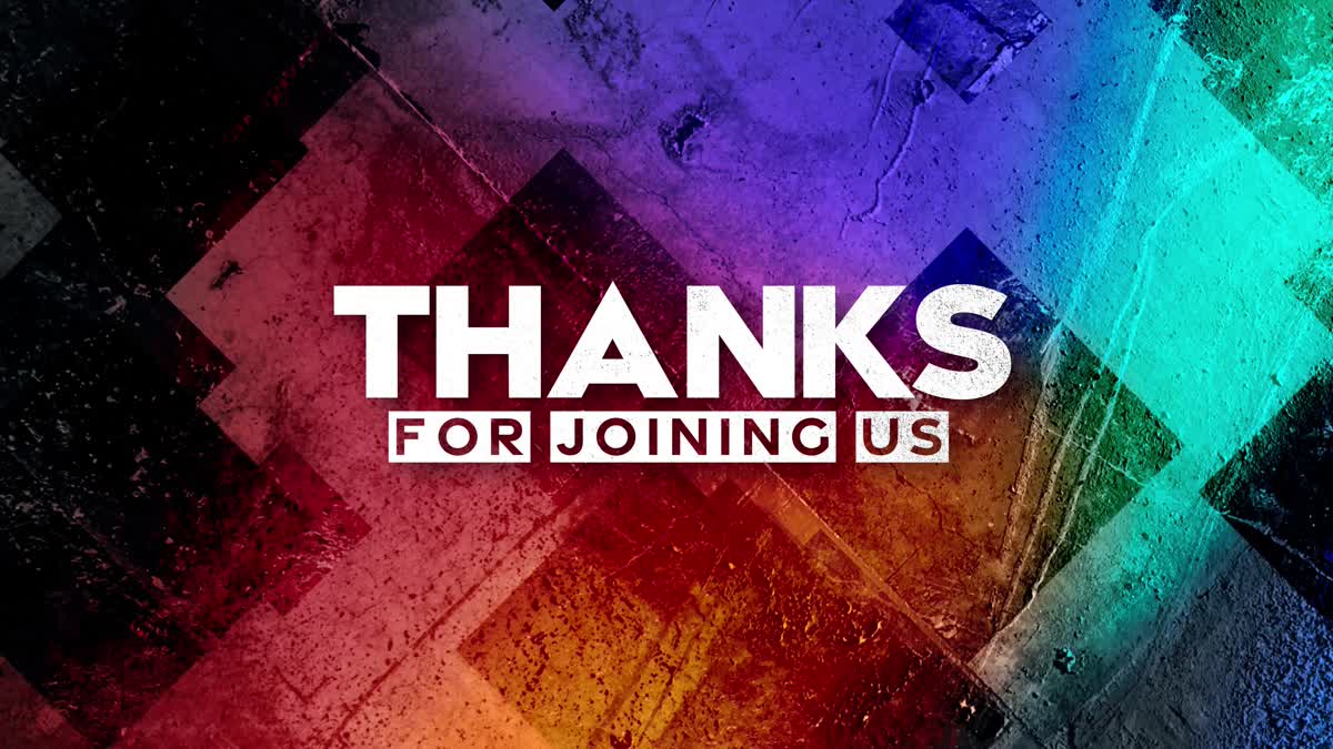 Textured Gradients Thanks For Joining Us