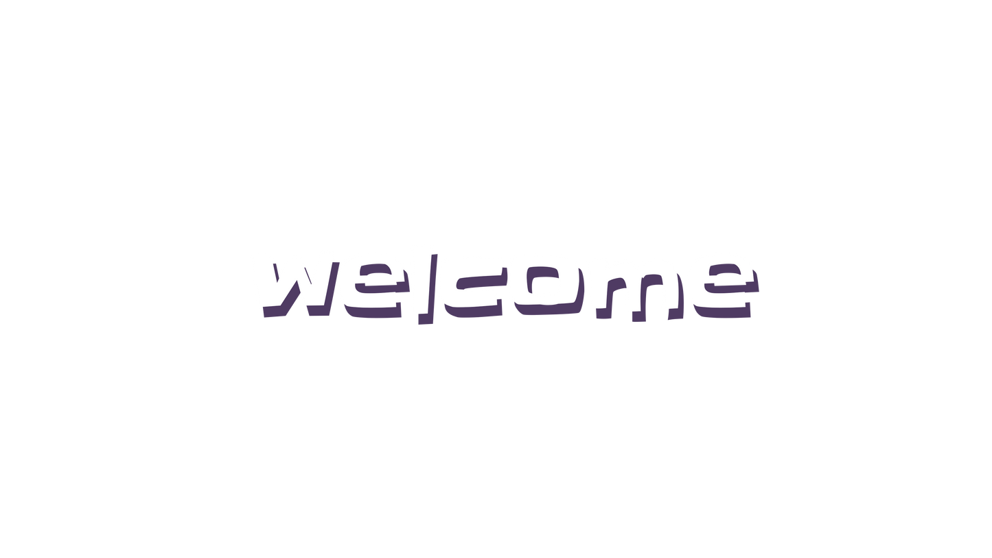 Vibrant Strokes Welcome