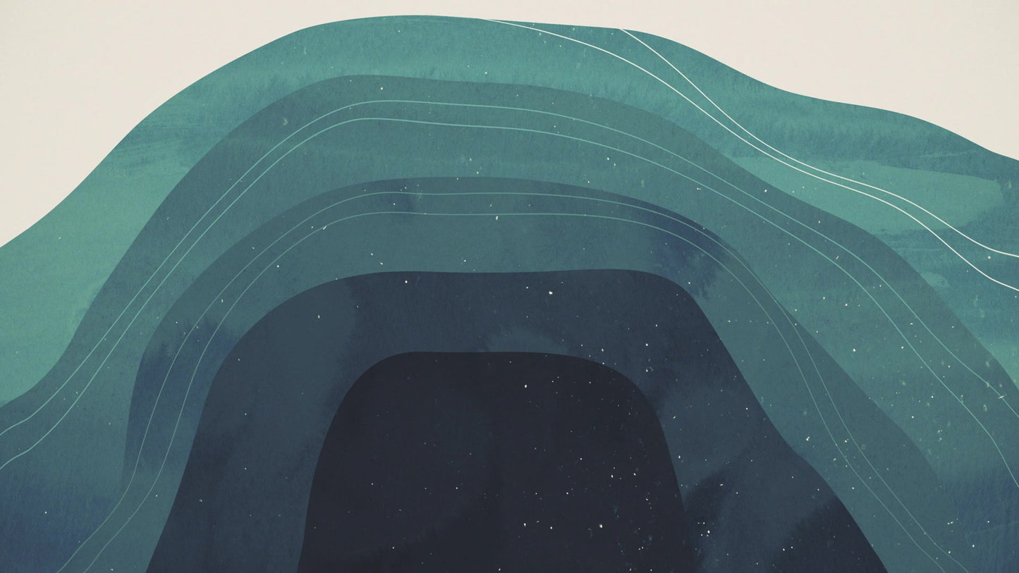 Holy Week Waves Aqua