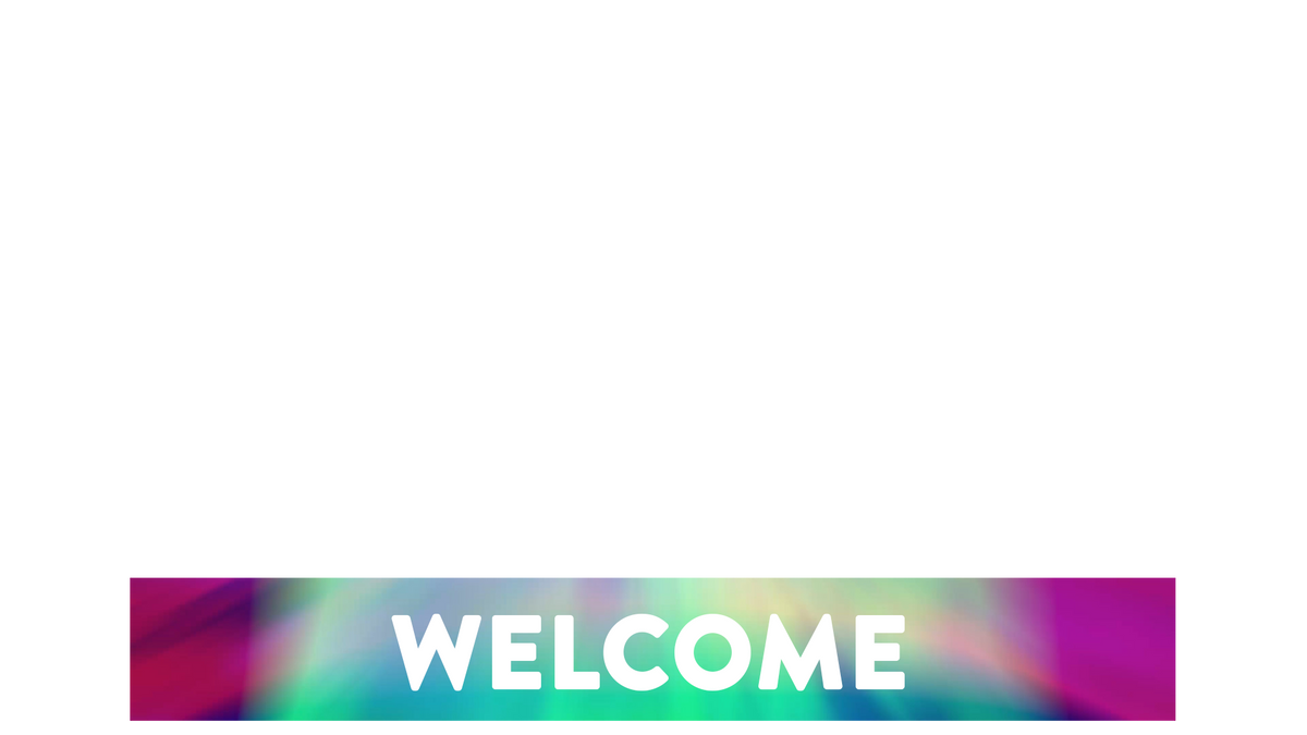 Chromatic Clouds Lower Third Welcome